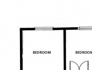 2 Bedroom 1 Bath + Den